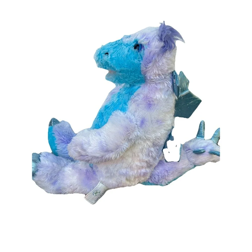 Build a Bear Stegosaurus Blue & Purple Dinosaur 18